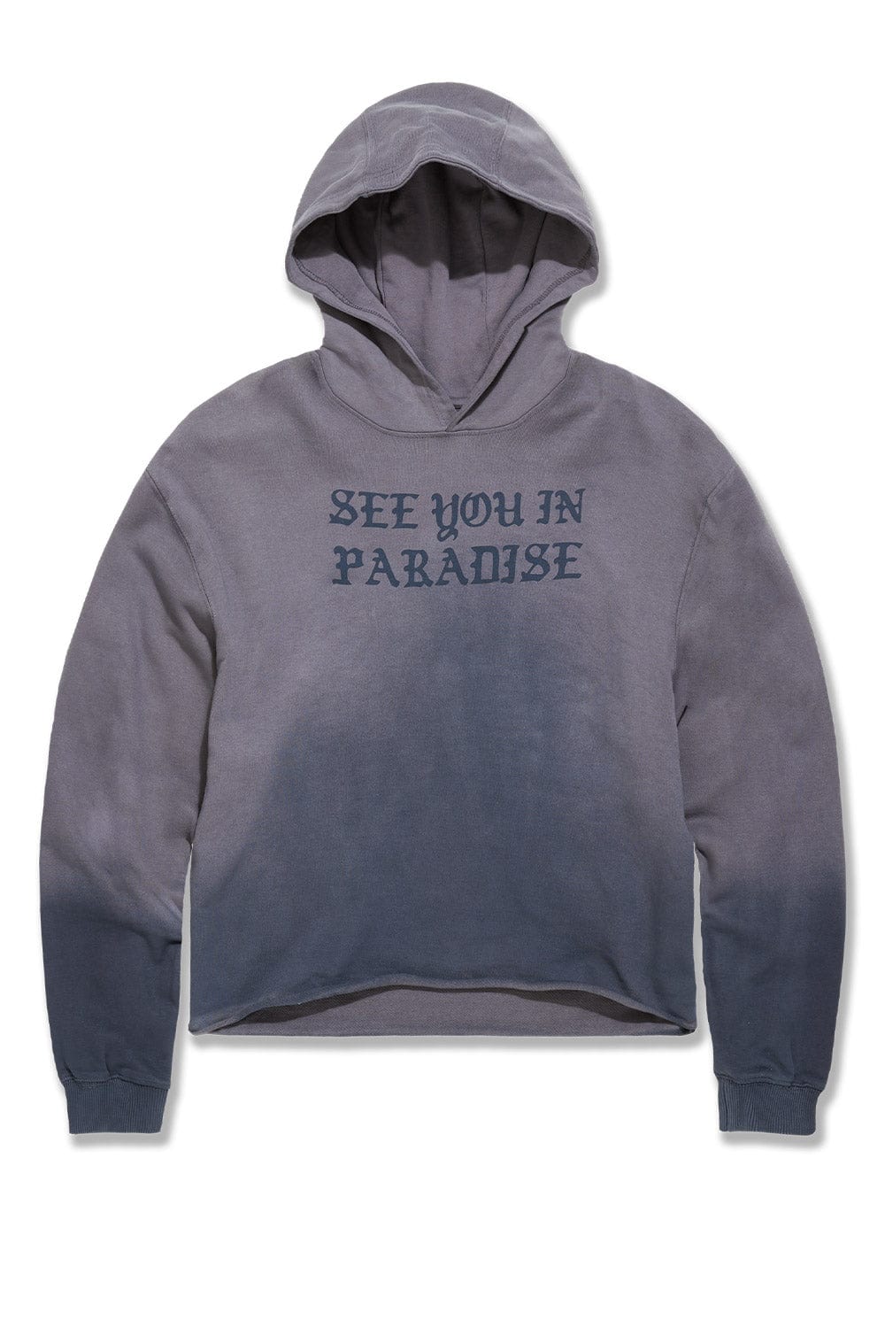 【JORDAN CRAIG】★パーカー★ SYIP Cropped Pullover Hoodie MENS JORDAN CRAIG SYIP CROPPED PULLOVER HOODIE (JET BLACK)