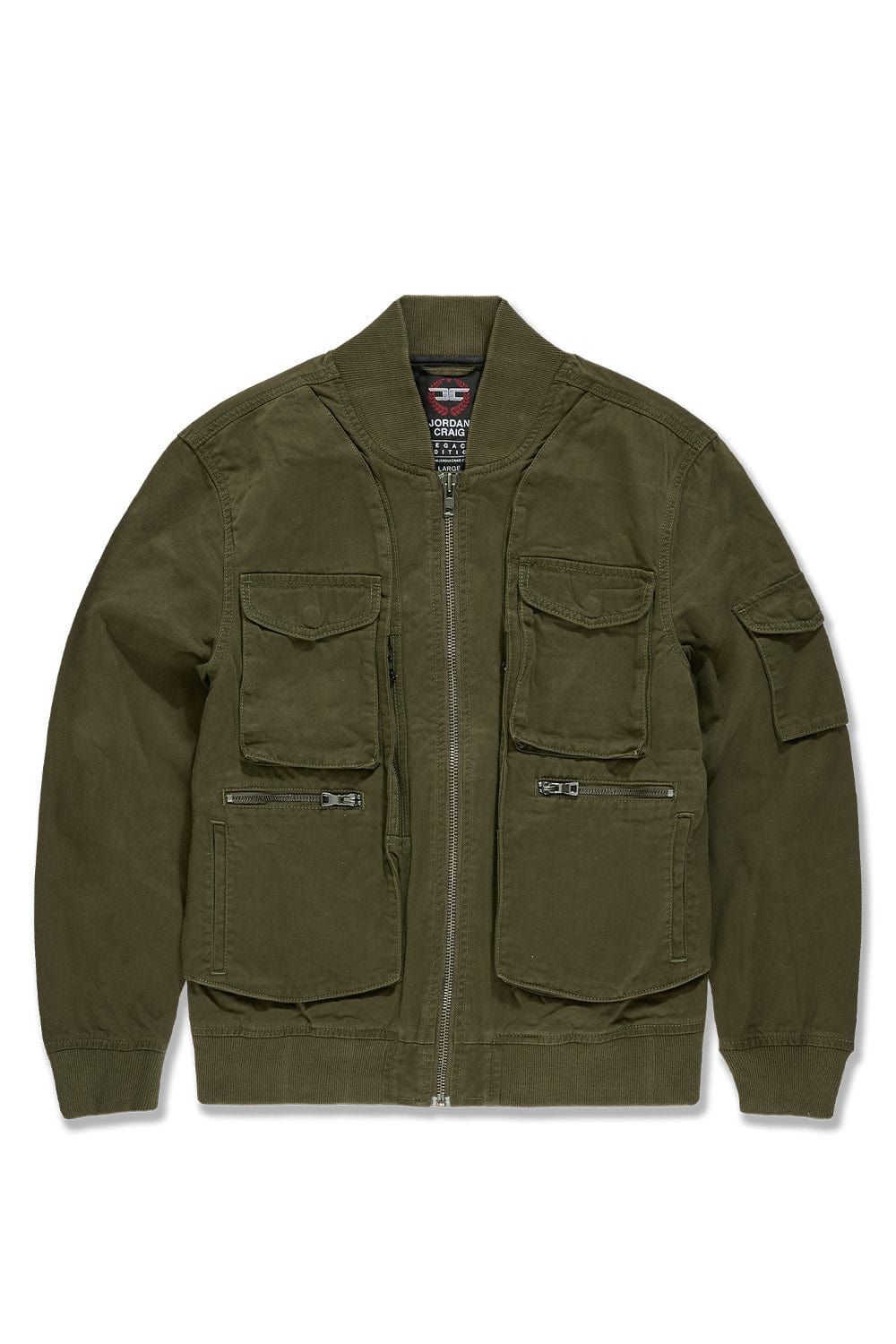 Jordan Craig Mercenary Bomber Jacket (Army Green)