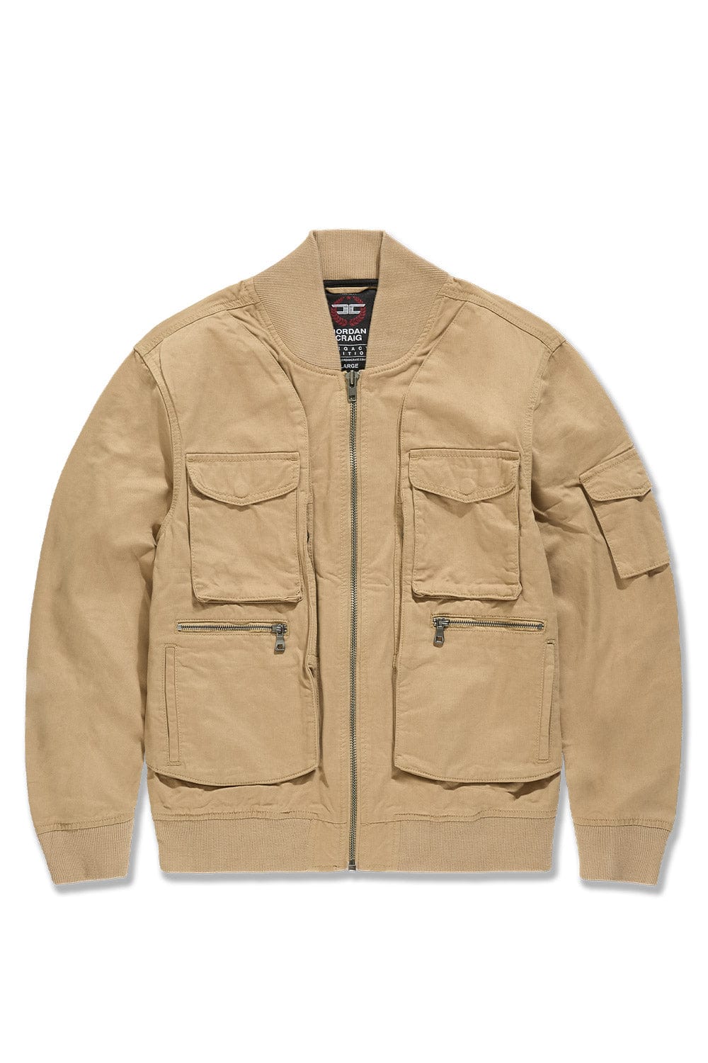 Jordan Craig Mercenary Bomber Jacket (Khaki)