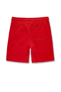 Big Men's Retro Paradise Tonal Shorts