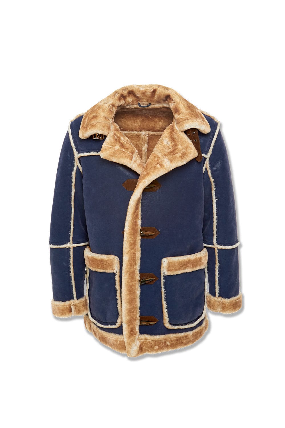 Jordan Craig Denali Shearling Jacket (Navy)