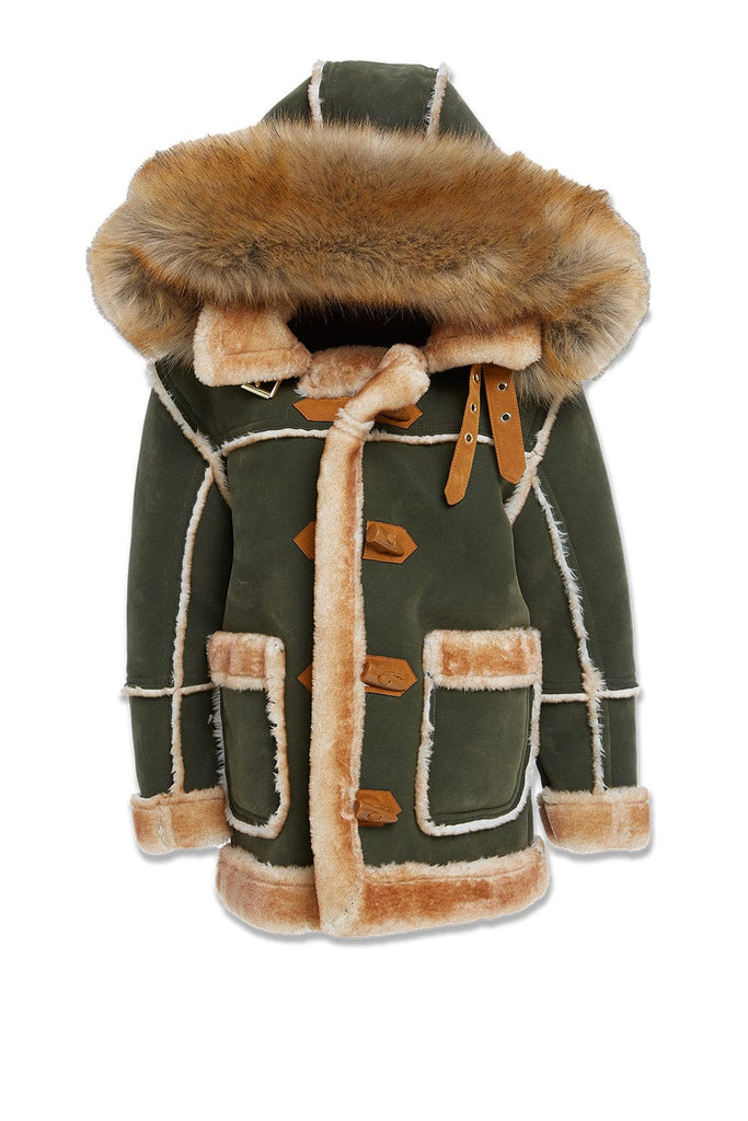 JC Kids Kids Denali Shearling Jacket Olive / 2