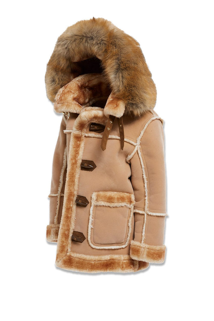 Kids Denali Shearling Jacket (Praline)