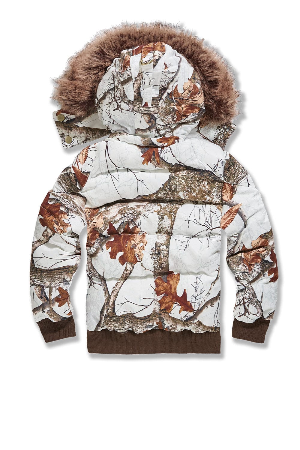 JC Kids Kids Cross Bay Bomber Jacket (Snow Camo)