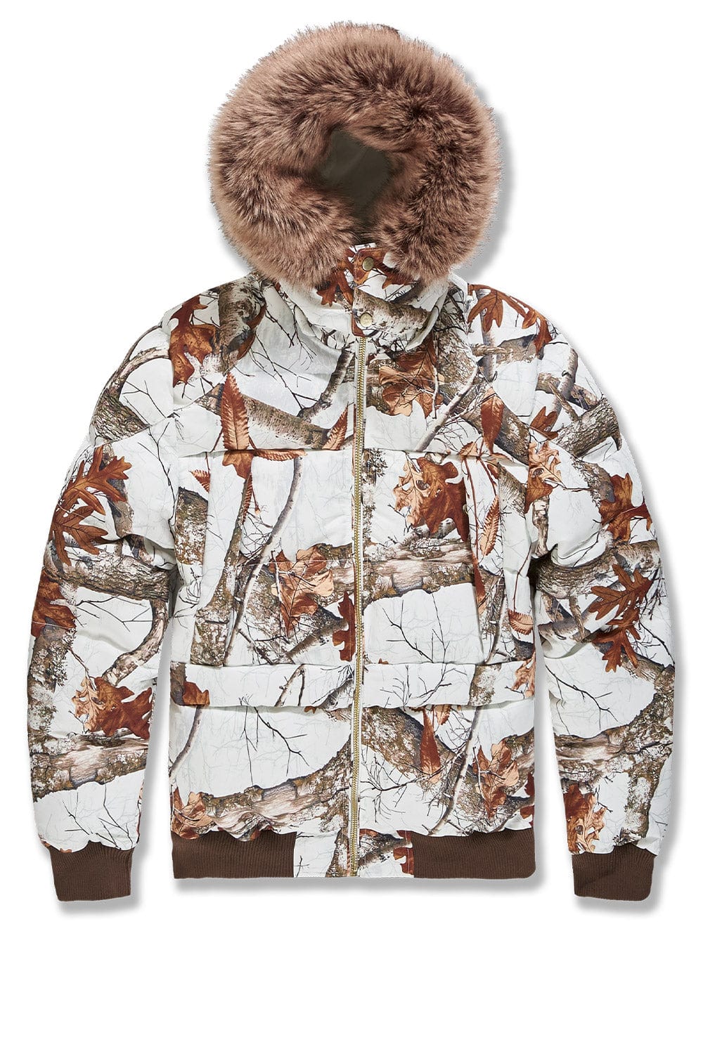 Jordan Craig Cross Bay Bomber Jacket (Snow Camo)