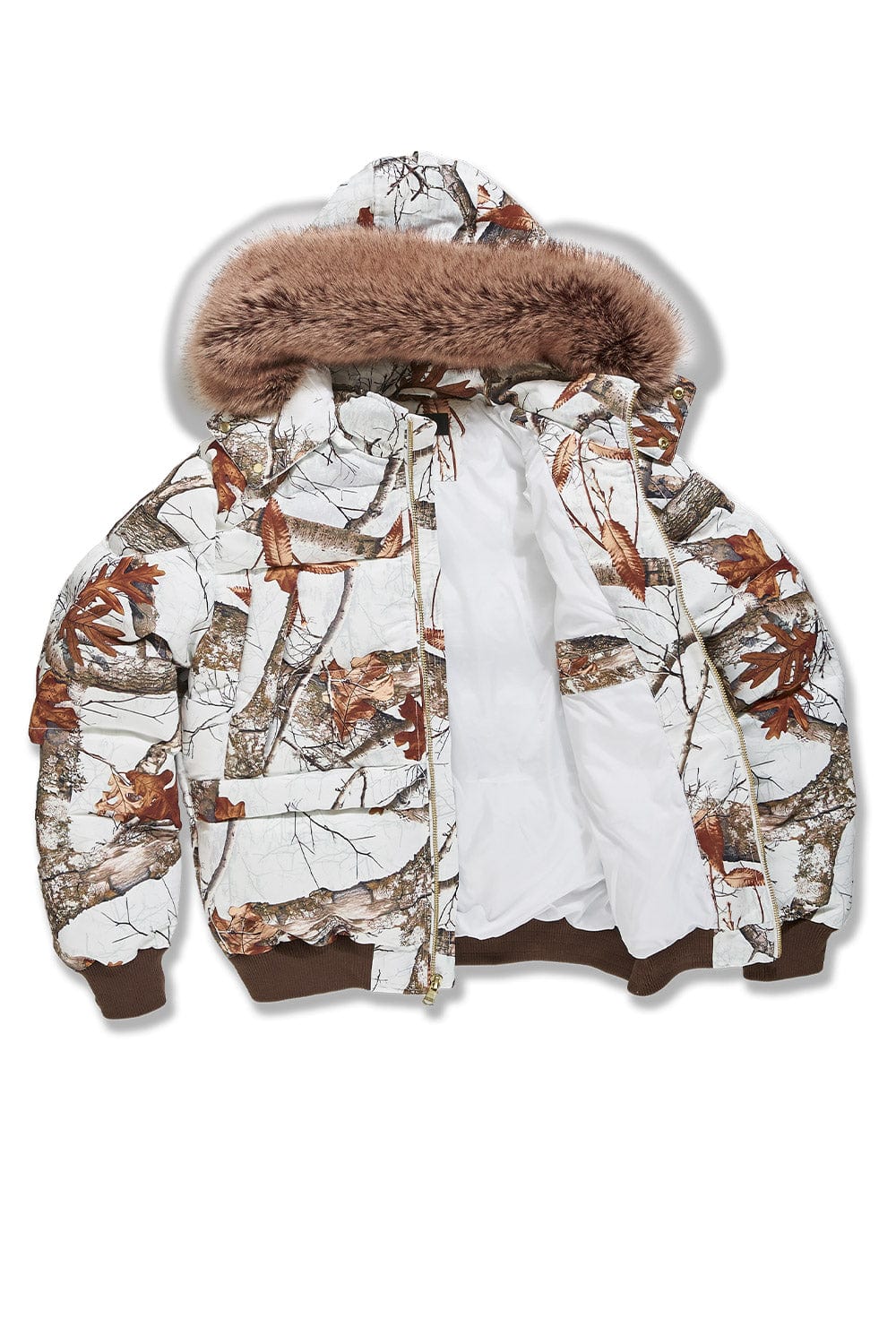 Jordan Craig Cross Bay Bomber Jacket (Snow Camo)