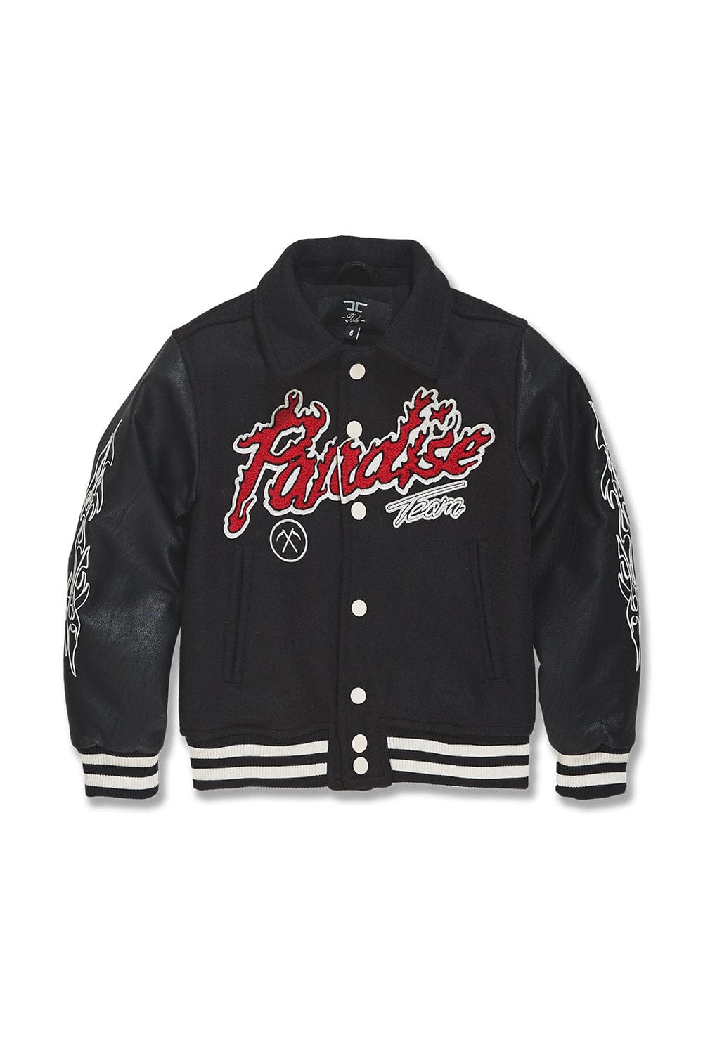 JC Kids Kids Paradise Tour Varsity Jacket (Black)