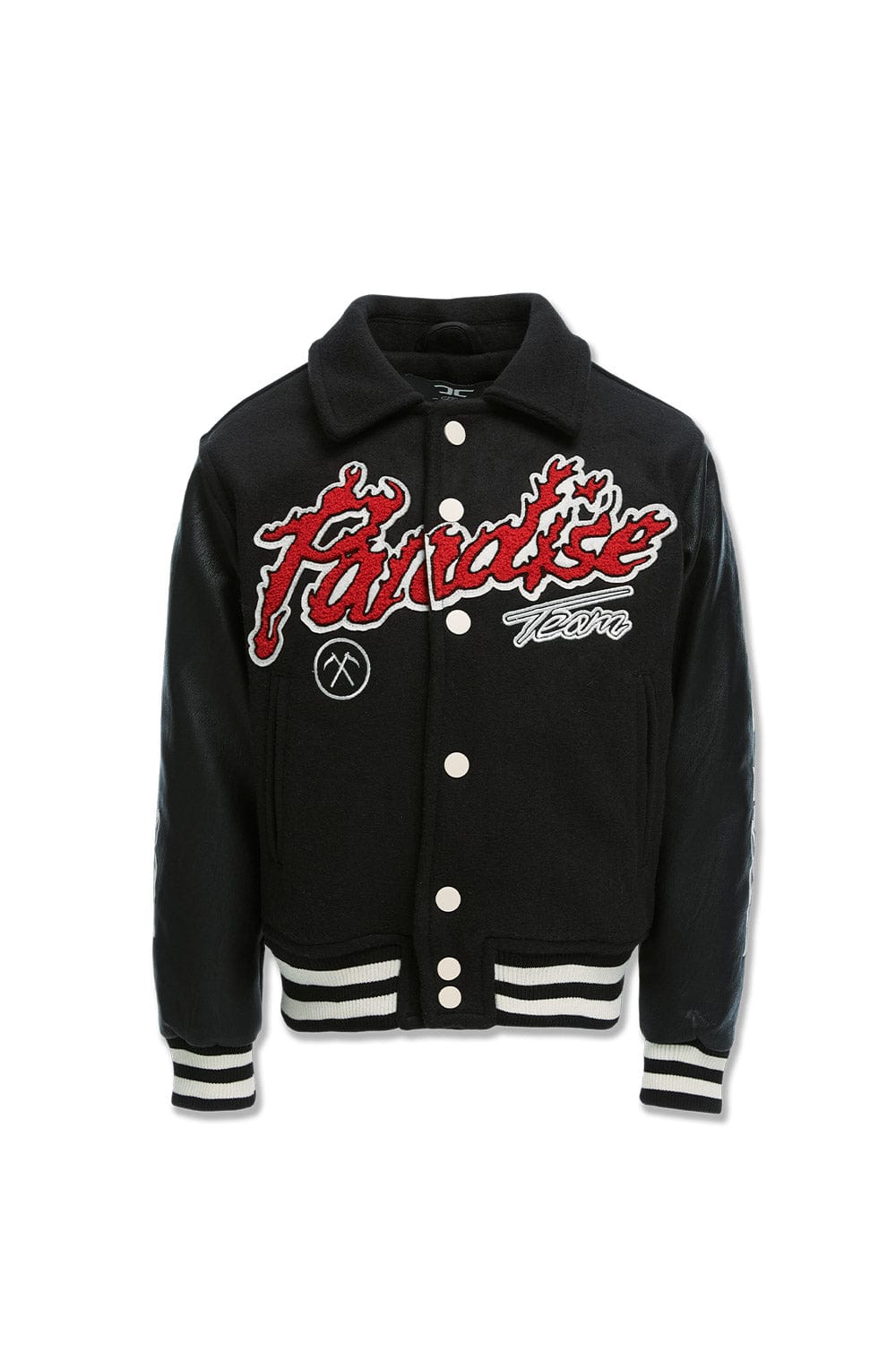 Kids Paradise Tour Varsity Jacket (Black)