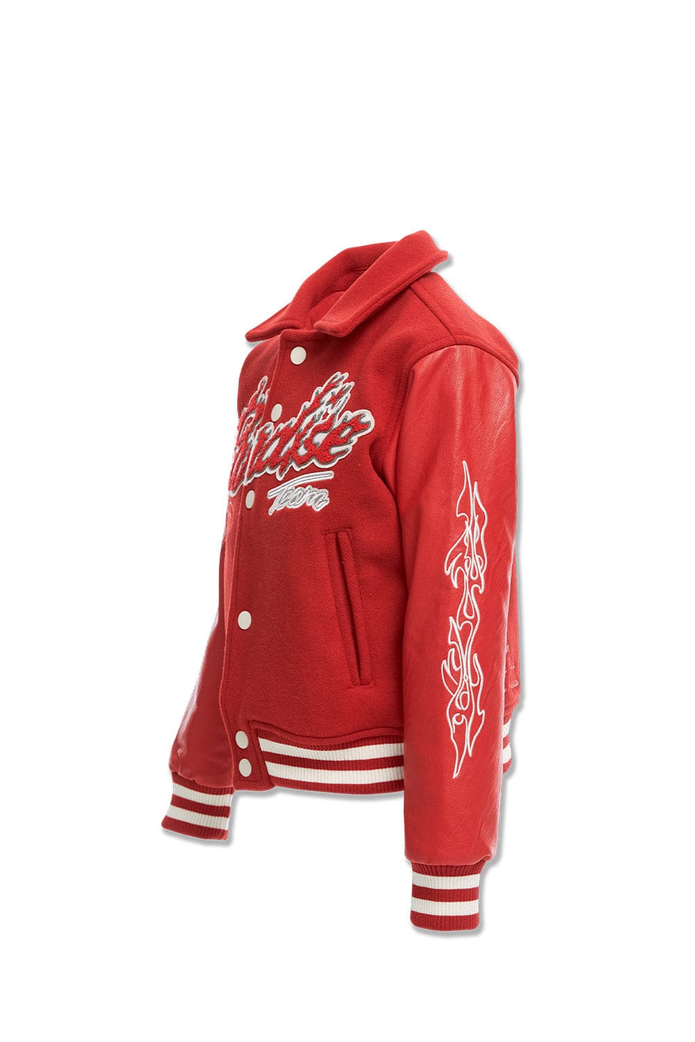 JC Kids Kids Paradise Tour Varsity Jacket (Red)