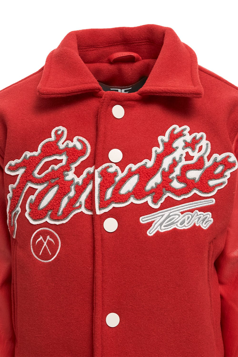 JC Kids Kids Paradise Tour Varsity Jacket (Red)