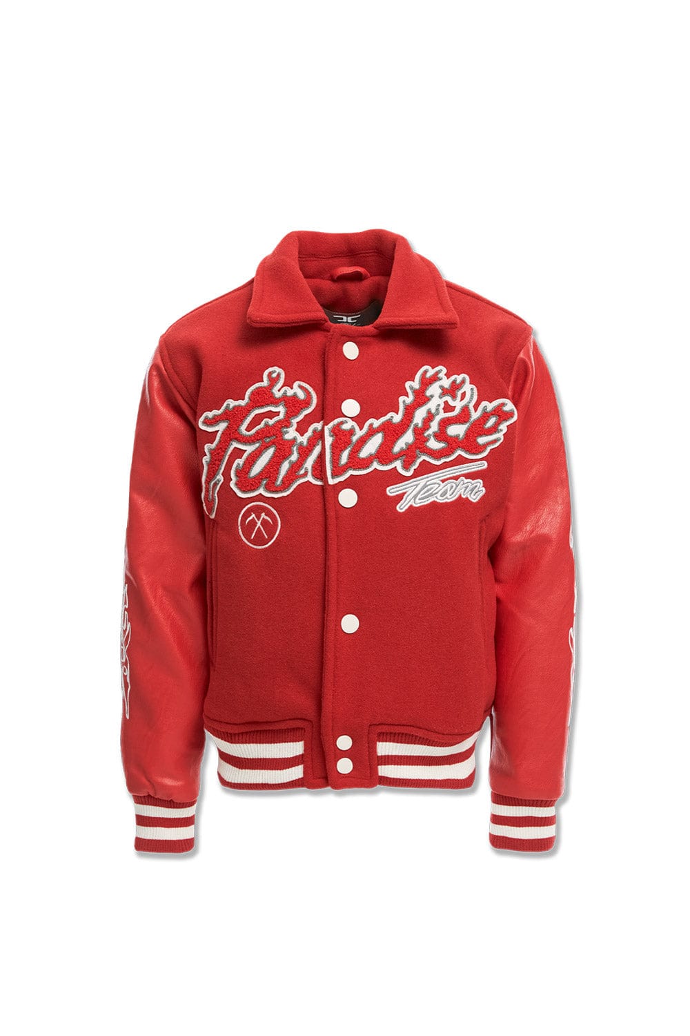 JC Kids Kids Paradise Tour Varsity Jacket (Red)