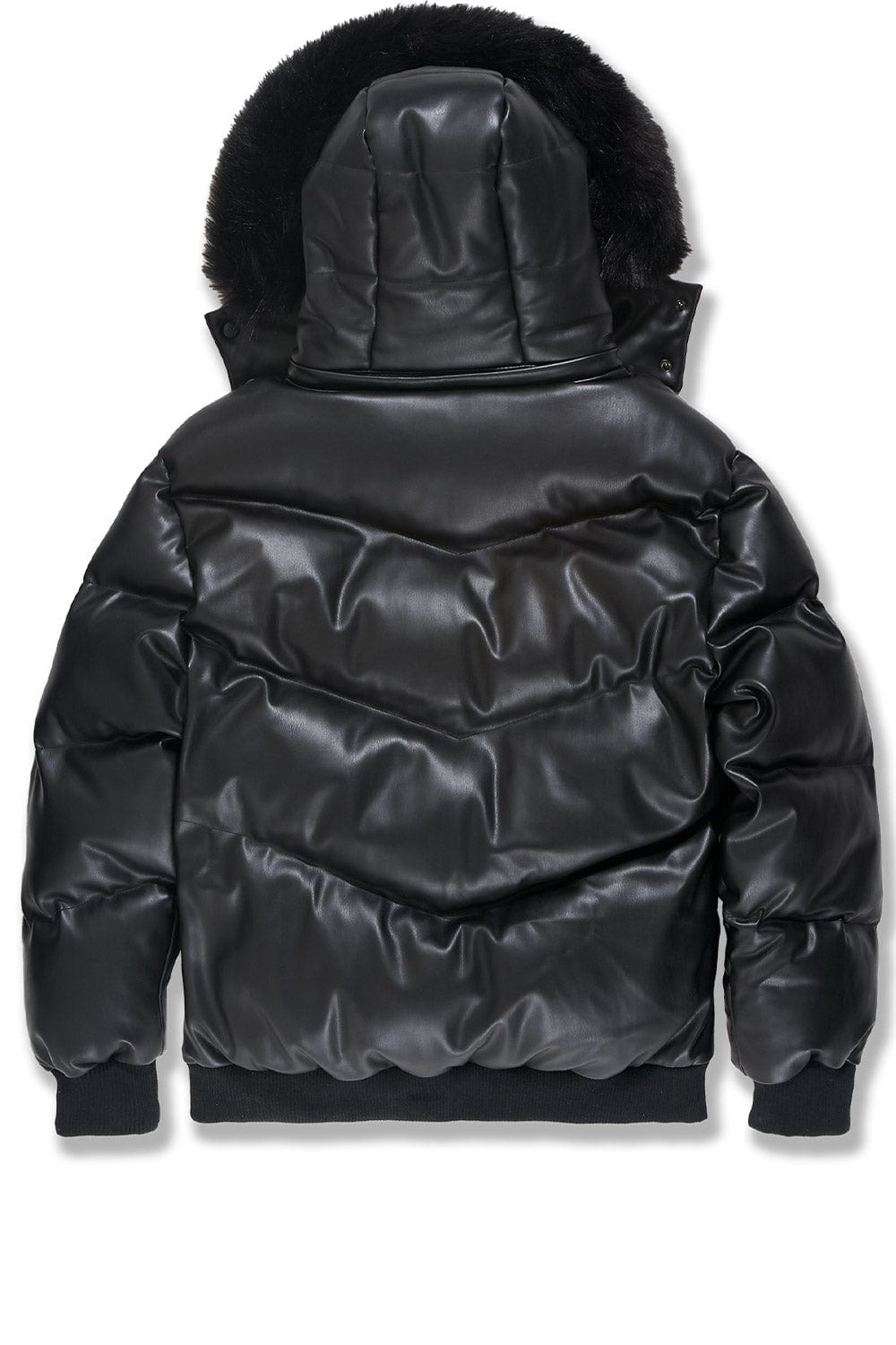 JC Big Men Big Men's Thriller Bubble Jacket (Black)