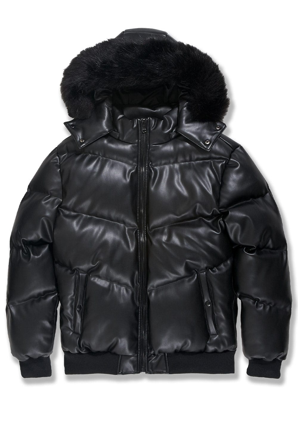 Jordan Craig Thriller Puffer Jacket (Black)