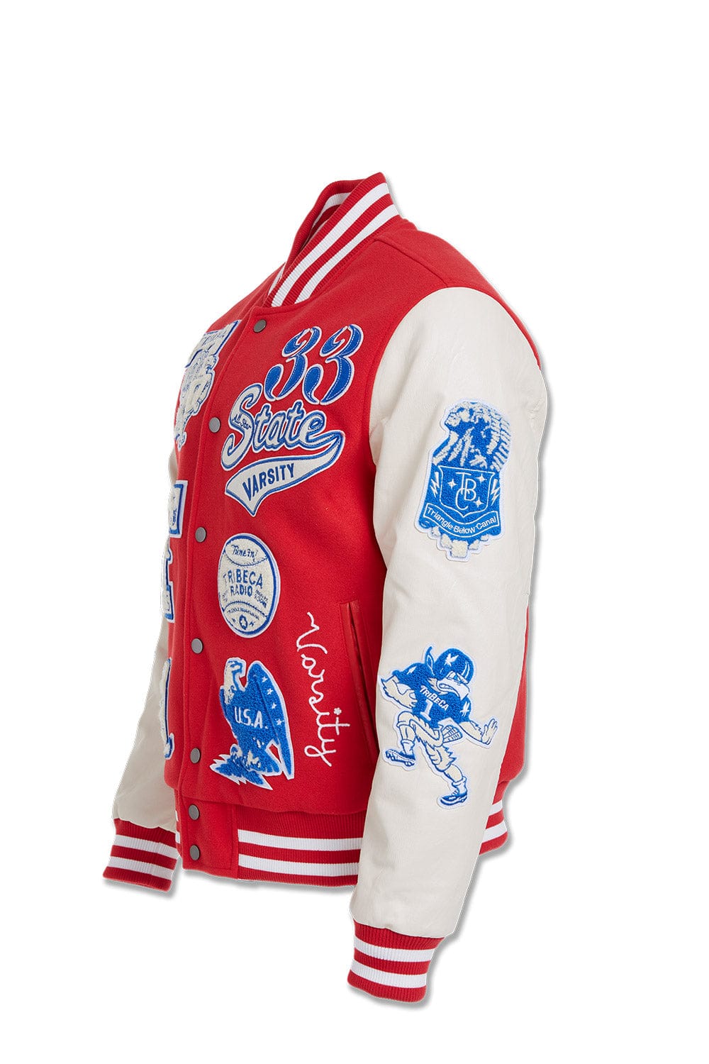 Jordan Craig All American Varsity Jacket (Red)