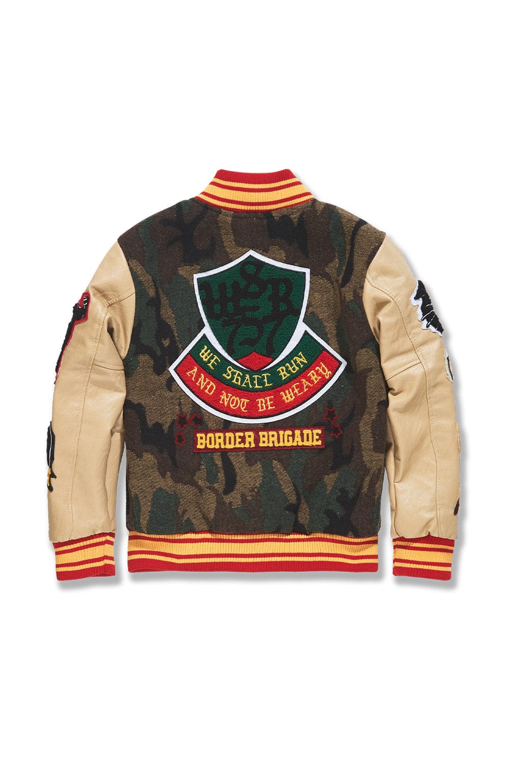 JC Kids Kids Hellcat Varsity Jacket (Vintage Camo)