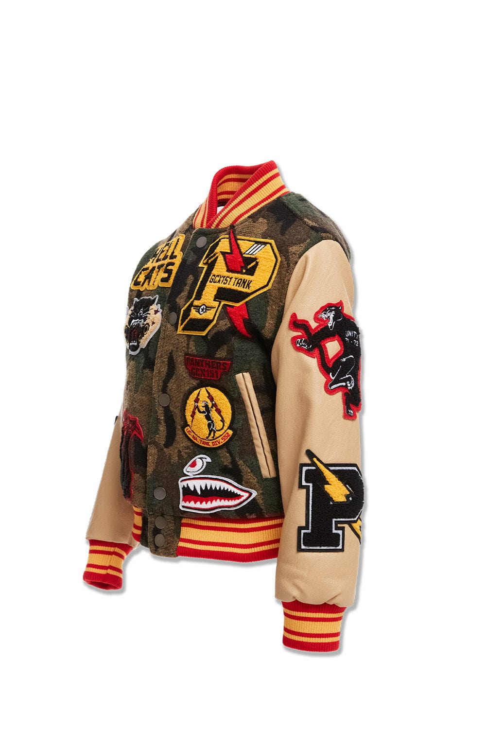 JC Kids Kids Hellcat Varsity Jacket (Vintage Camo)