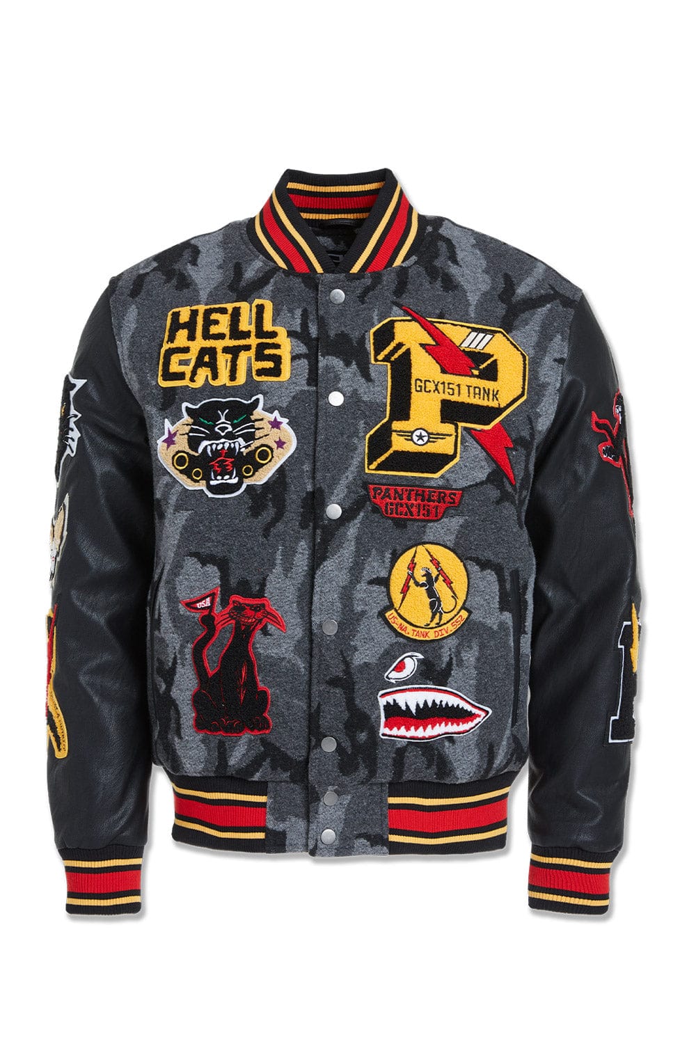 Jordan Craig Hellcat Varsity Jacket (Black Camo) S / Black Camo