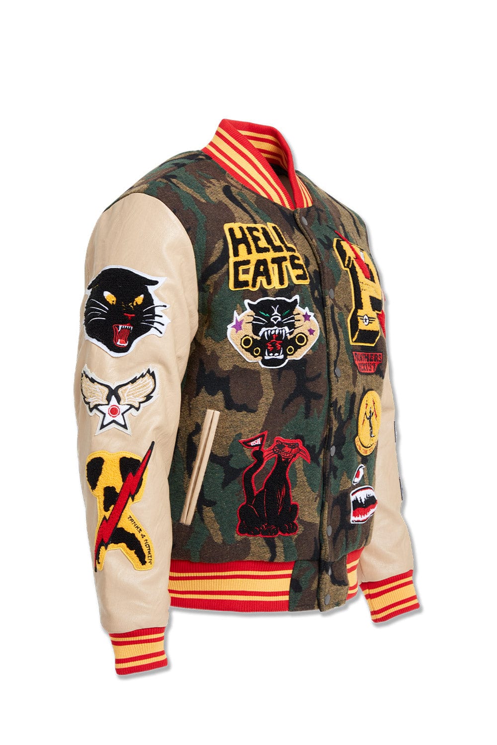 Jordan Craig Hellcat Varsity Jacket (Vintage Camo)