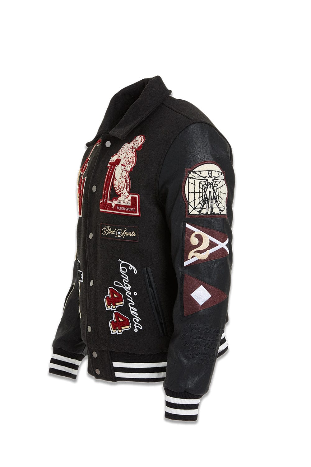 Jordan Craig Carpe Diem Varsity Jacket (Black)