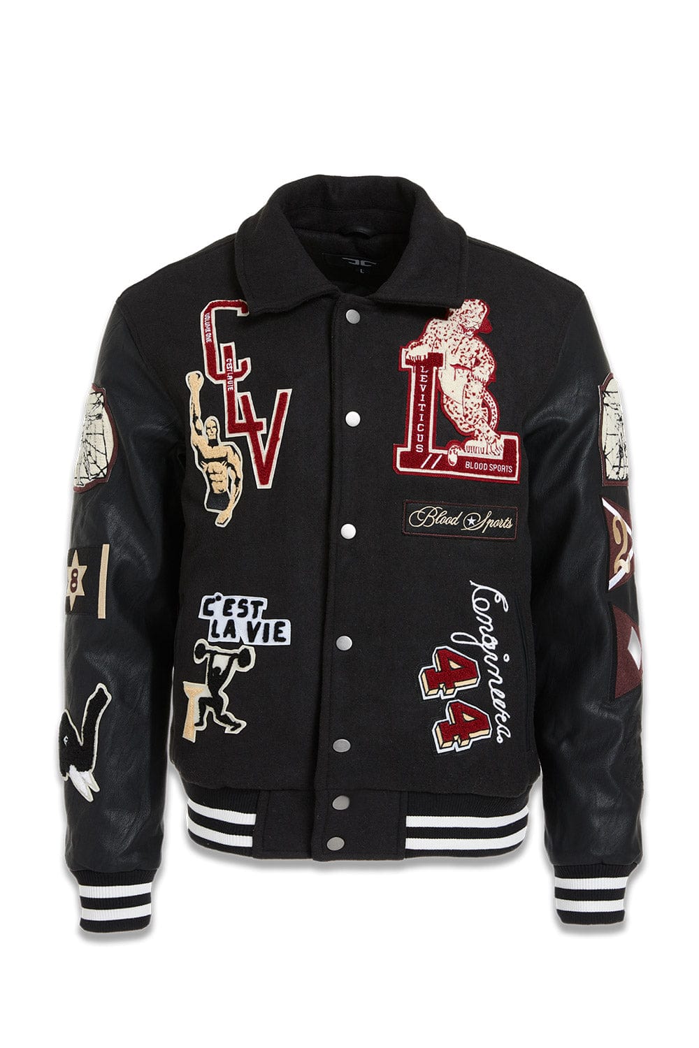 Jordan Craig Carpe Diem Varsity Jacket (Black) S / Black