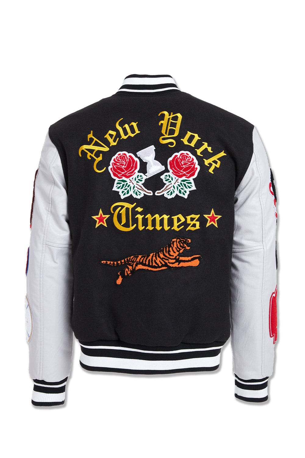 Jordan Craig Empire City Varsity Jacket (Black)