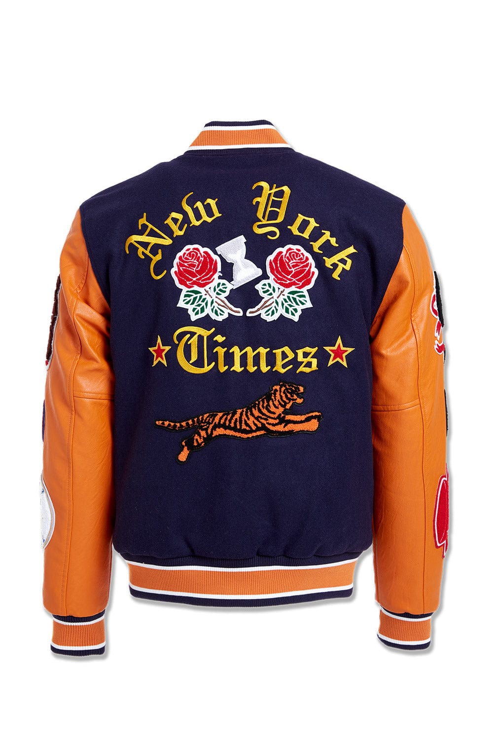 JC Big Men Big Men's Empire City Varsity Jacket (Queens)