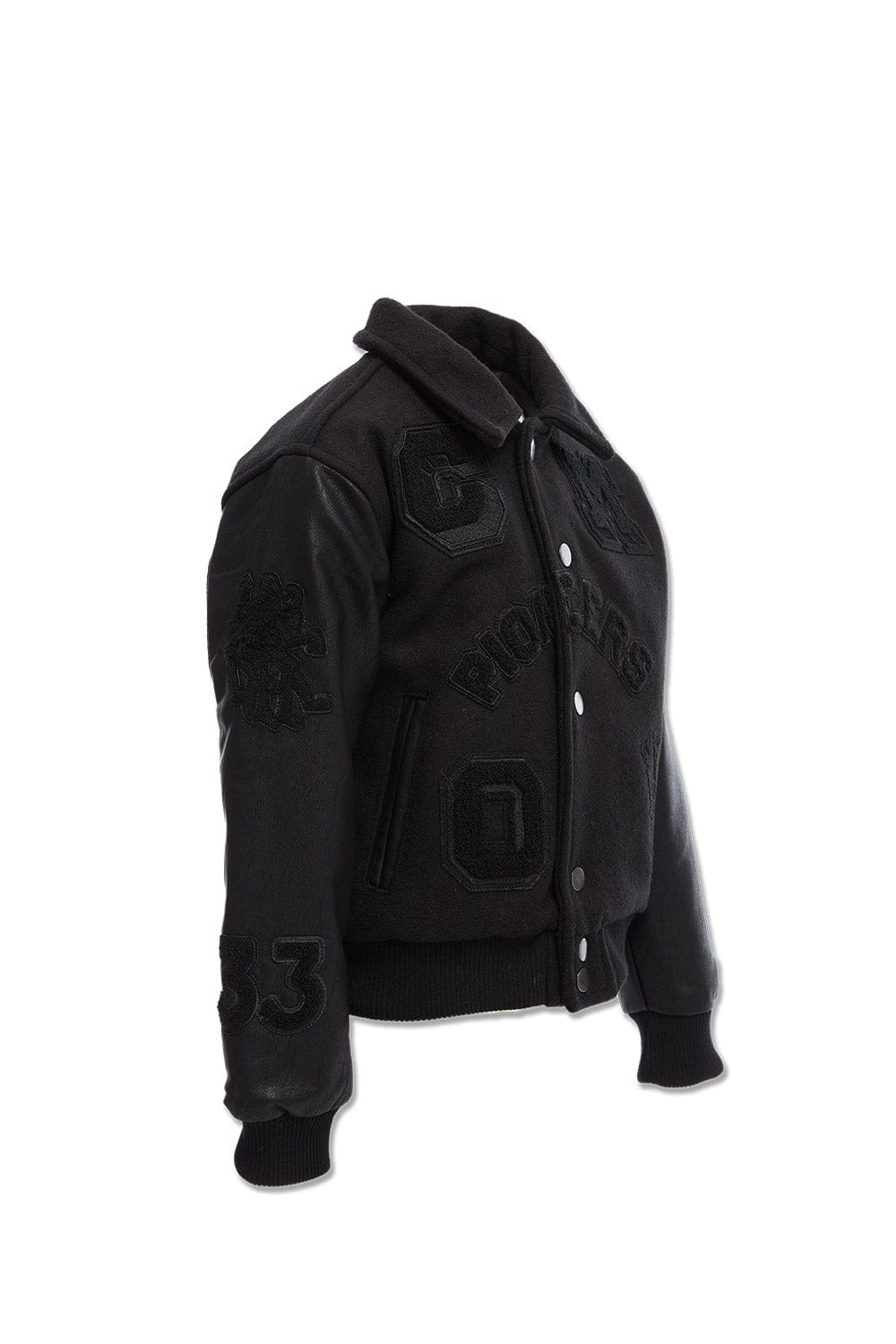 JC Kids Kids Pioneers Varsity Jacket (Noir)