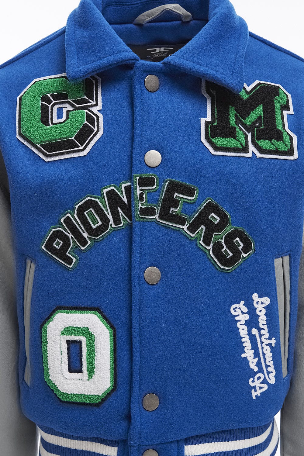 JC Kids Kids Pioneers Varsity Jacket (Royal)