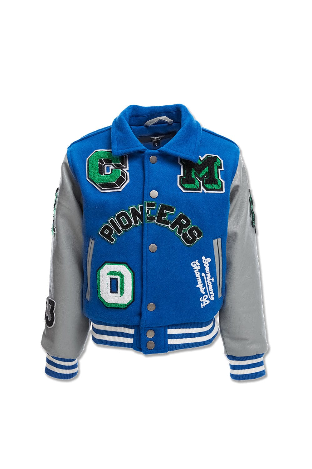 JC Kids Kids Pioneers Varsity Jacket (Royal)