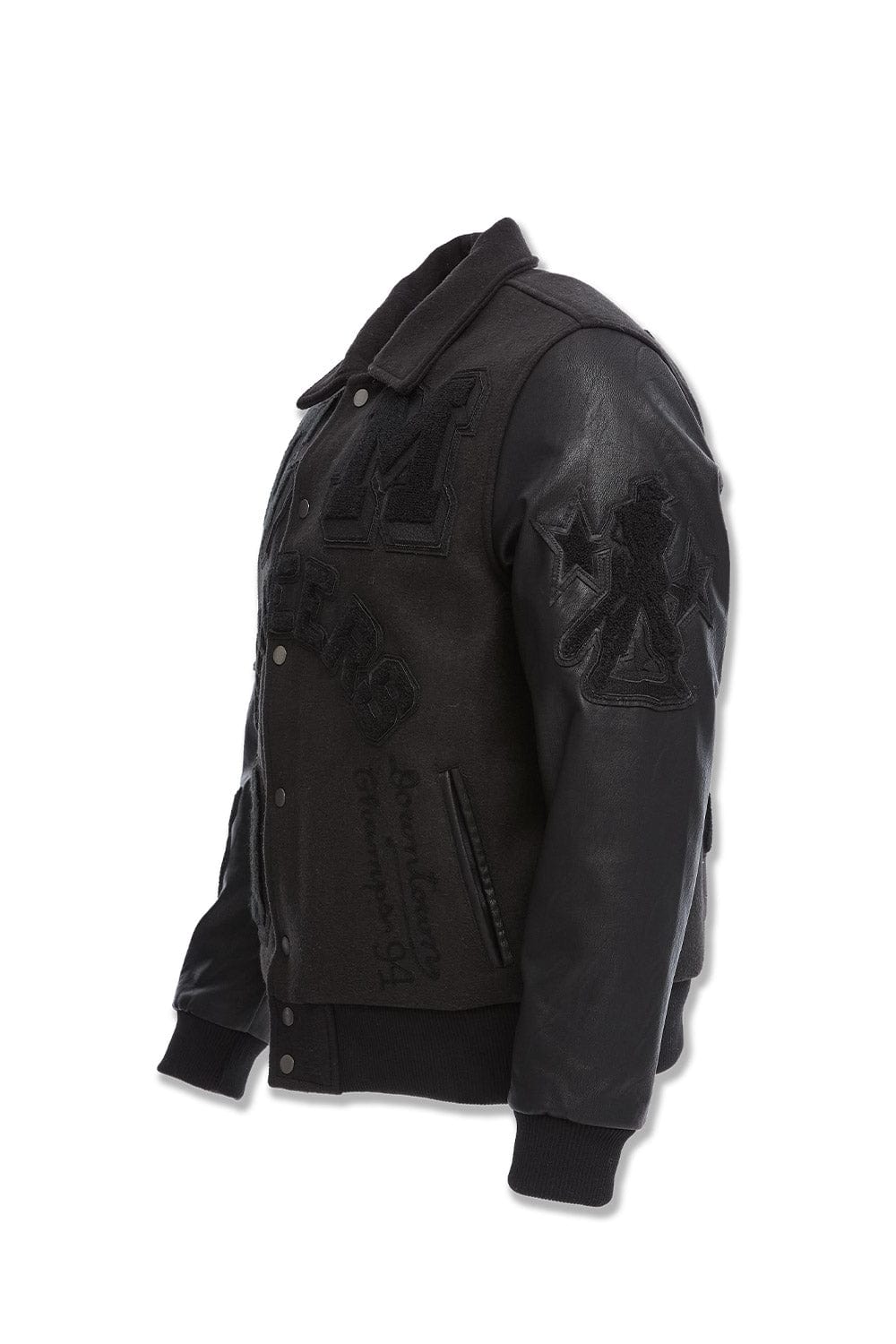 Jordan Craig Pioneers Varsity Jacket (Noir)