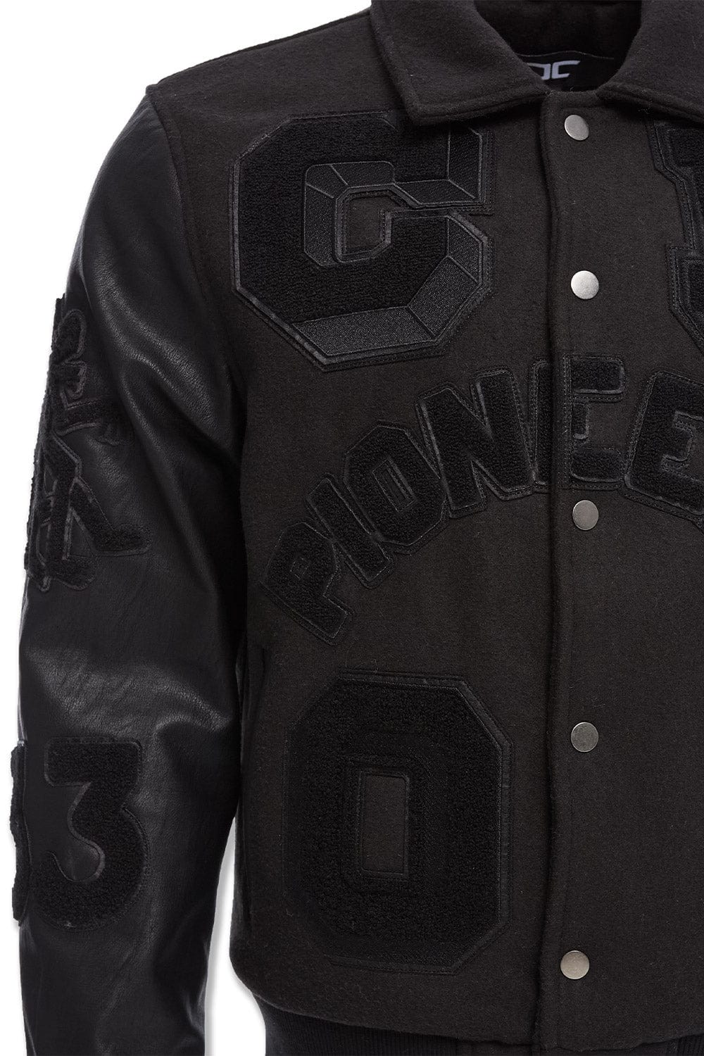 Jordan Craig Pioneers Varsity Jacket (Noir)