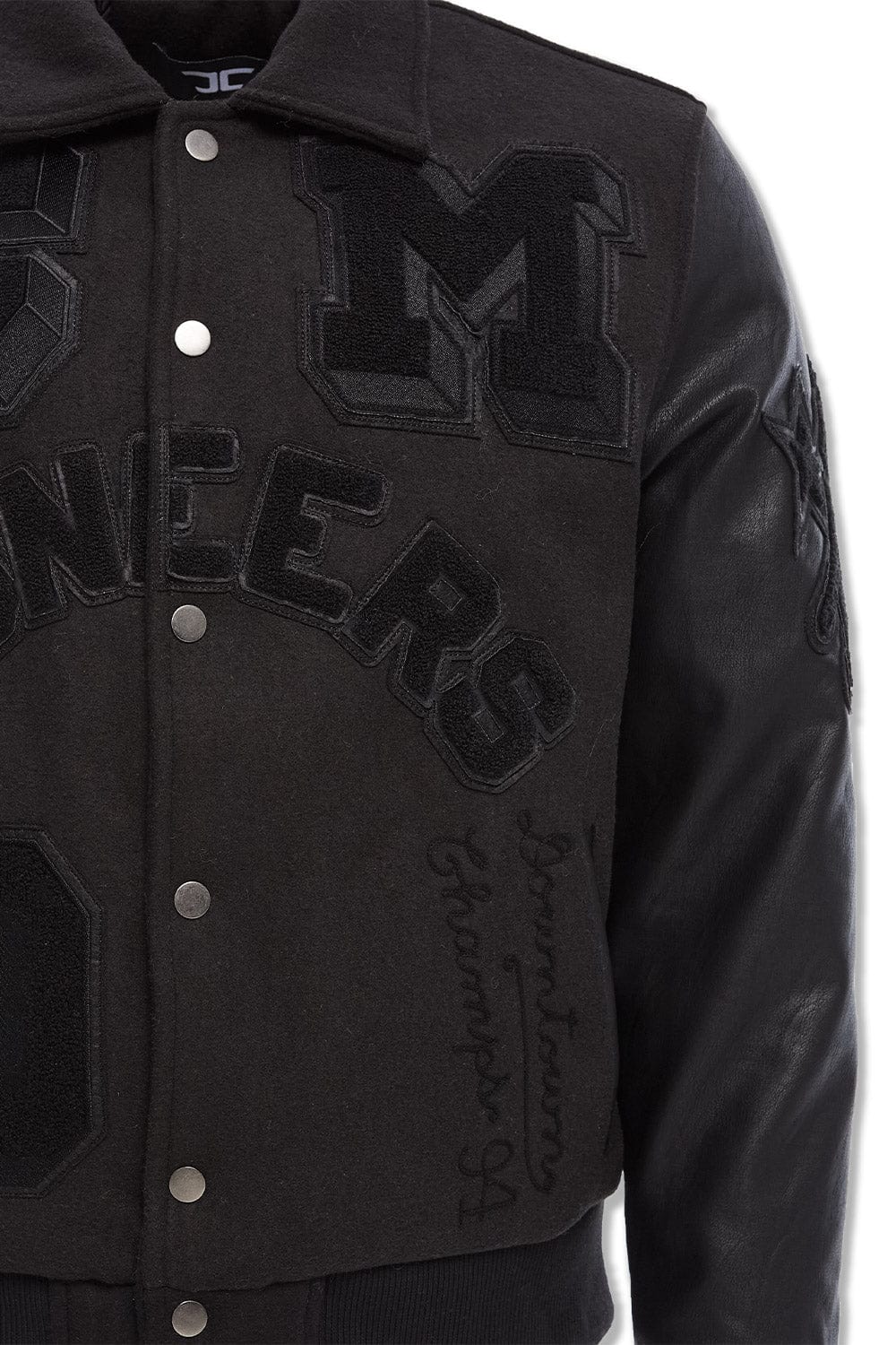 Jordan Craig Pioneers Varsity Jacket (Noir)