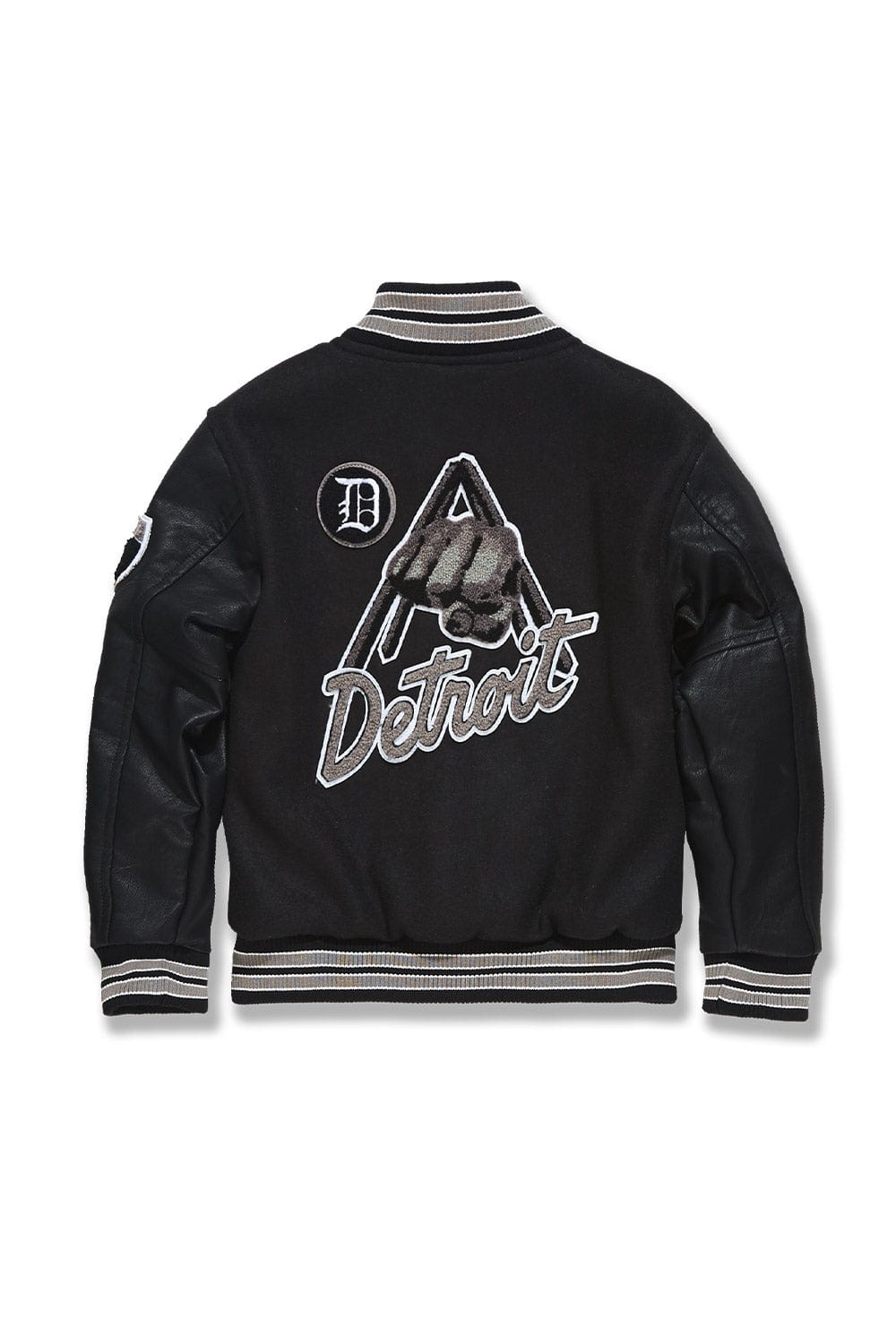 JC Kids Kids Motown Varsity Jacket (Black Shadow)