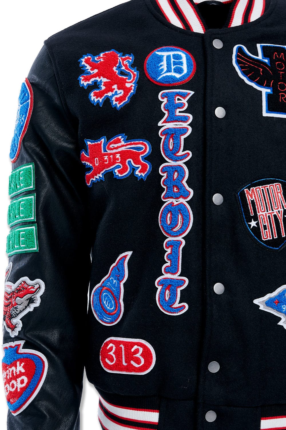 Jordan Craig Motown Varsity Jacket (Piston)