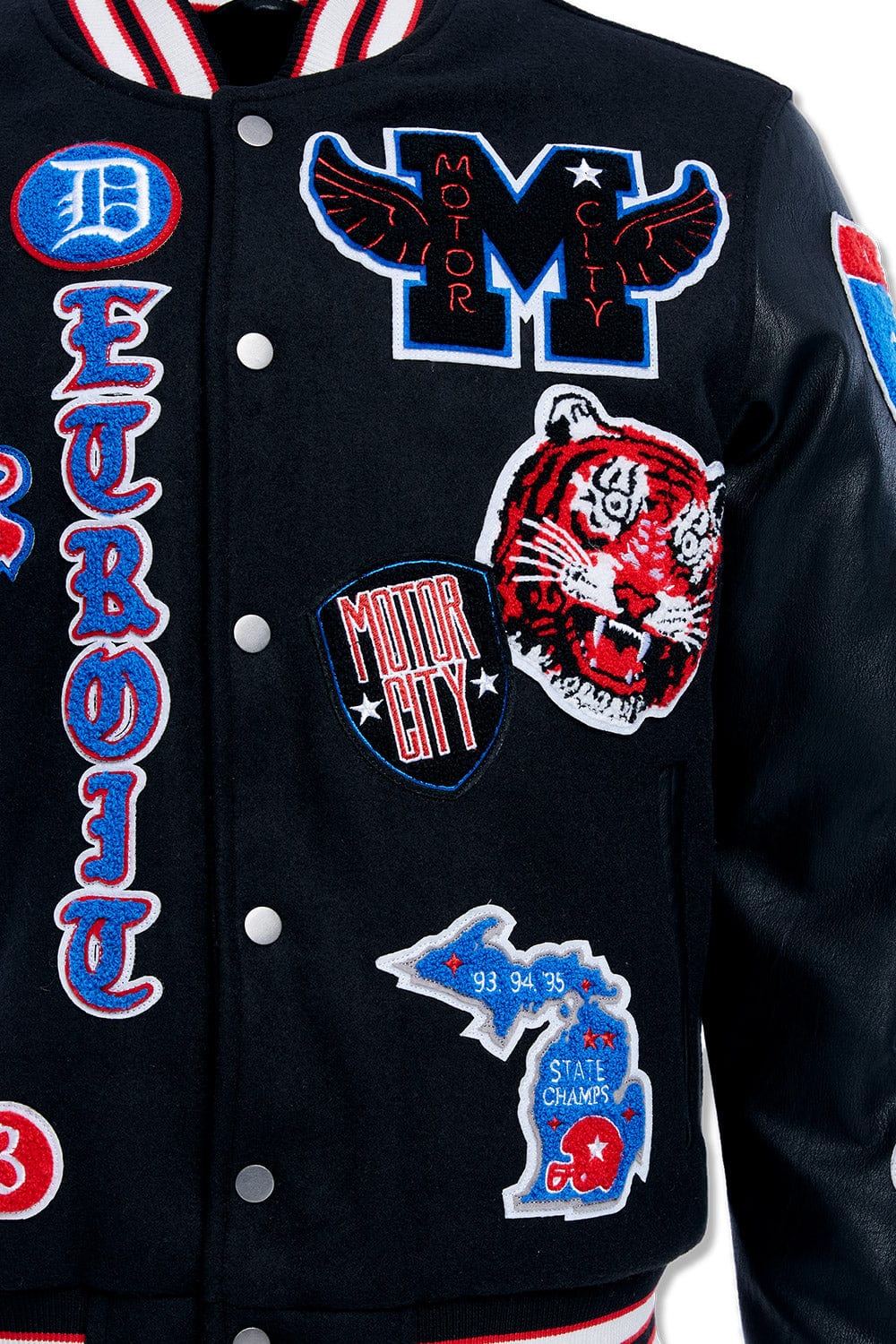 Jordan Craig Motown Varsity Jacket (Piston)