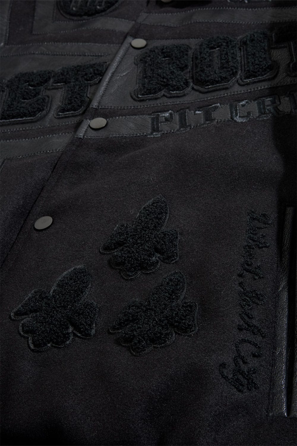 Jordan Craig Trackstar Varsity Jacket (Blackout)