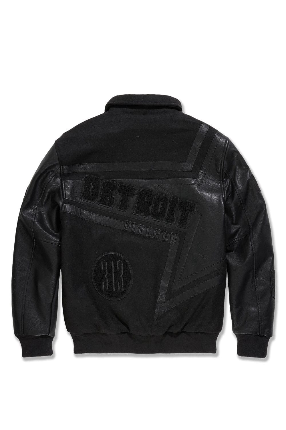 Jordan Craig Trackstar Varsity Jacket (Blackout)