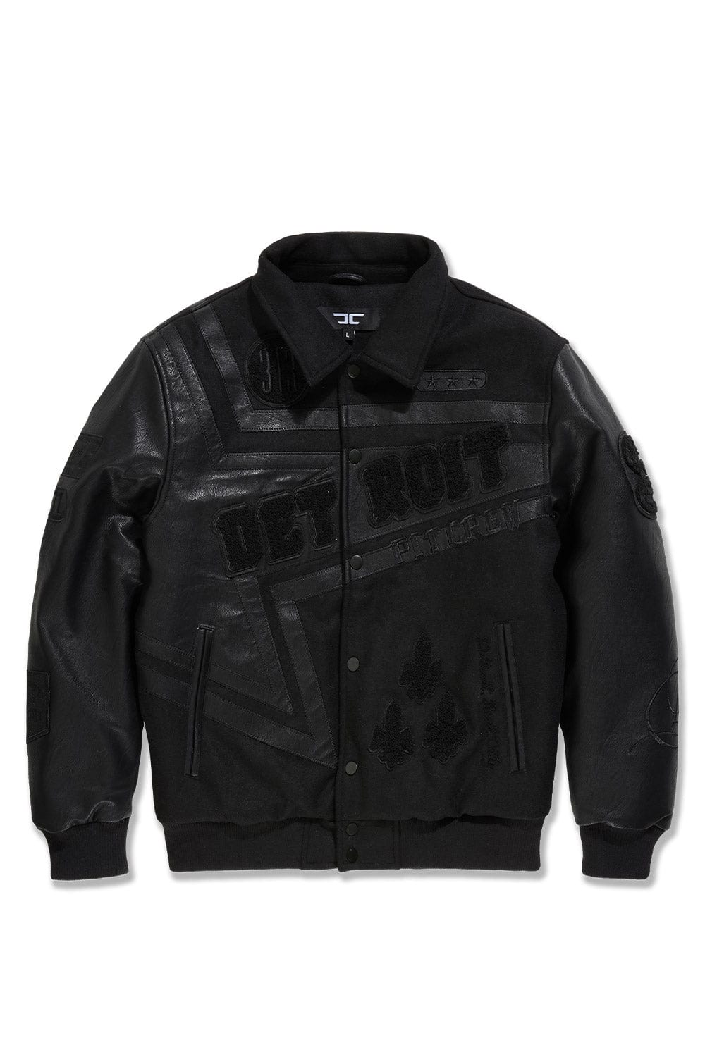 Jordan Craig Trackstar Varsity Jacket (Blackout) S / Blackout