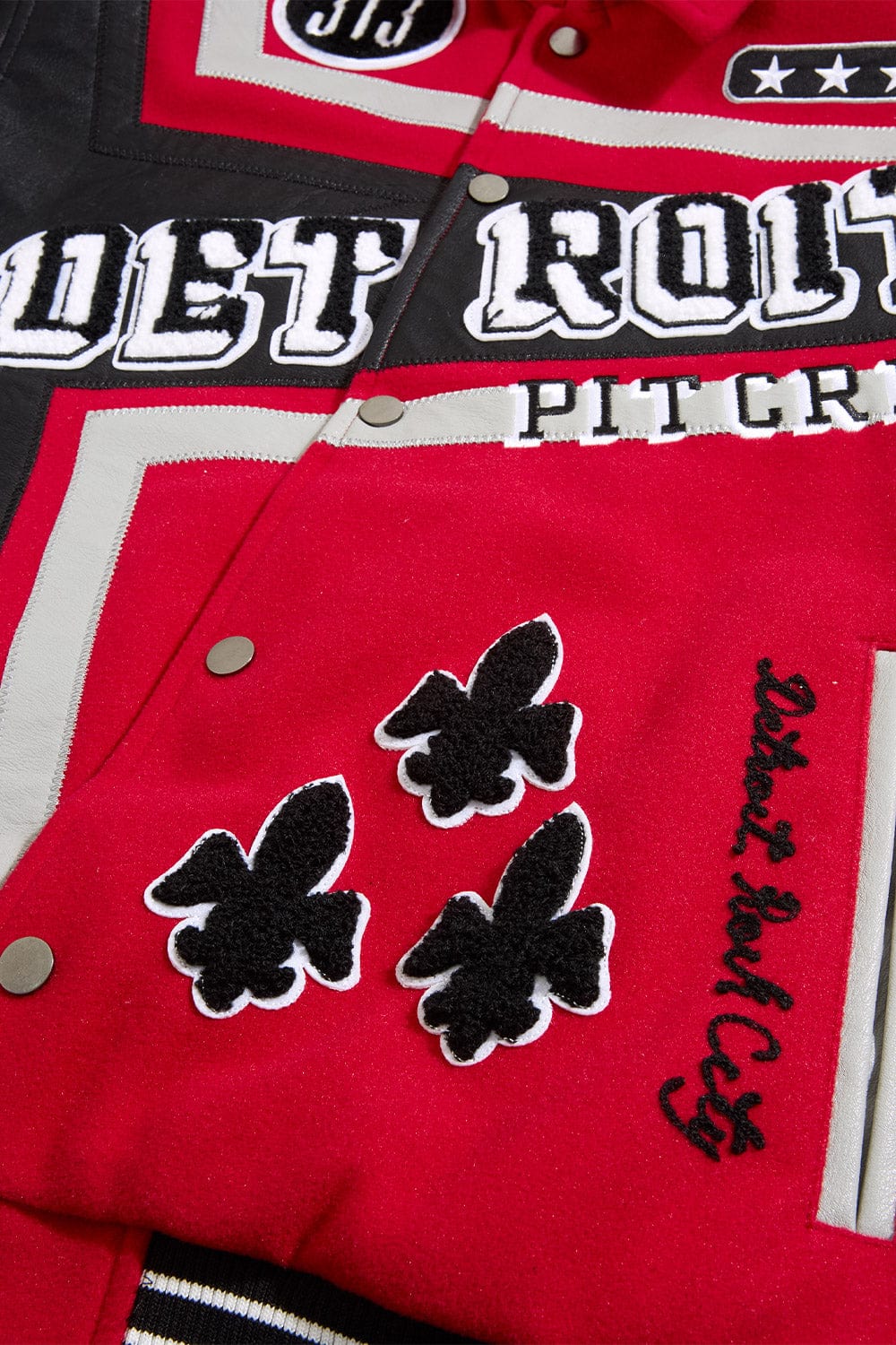 Jordan Craig Trackstar Varsity Jacket (Red)