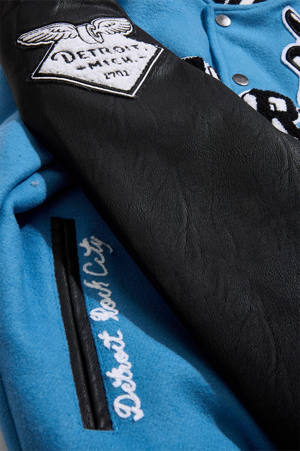 D-Town Varsity Jacket (Lion Blue)