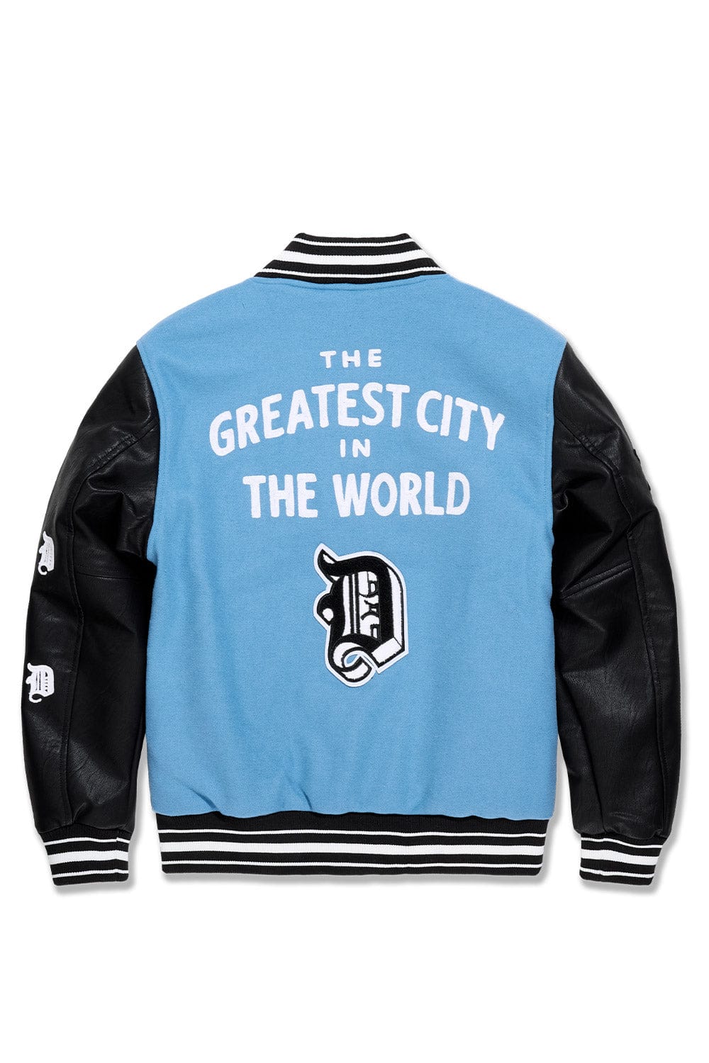JORDAN CRAIG スタジャン　XL　ブルー D-Town Varsity Jacket (Lion Blue)