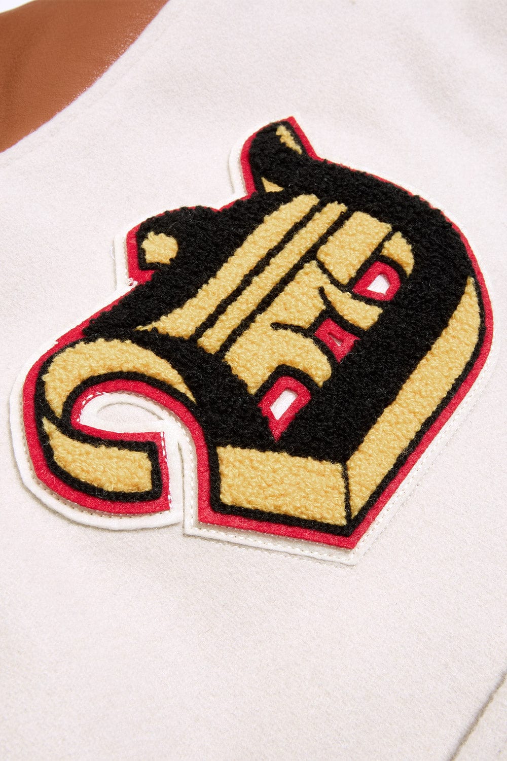 Jordan Craig The Renaissance City Varsity Jacket (Cream)