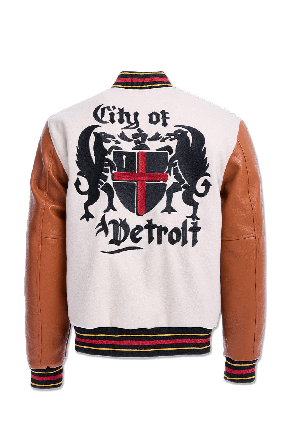 Jordan Craig The Renaissance City Varsity Jacket (Cream)