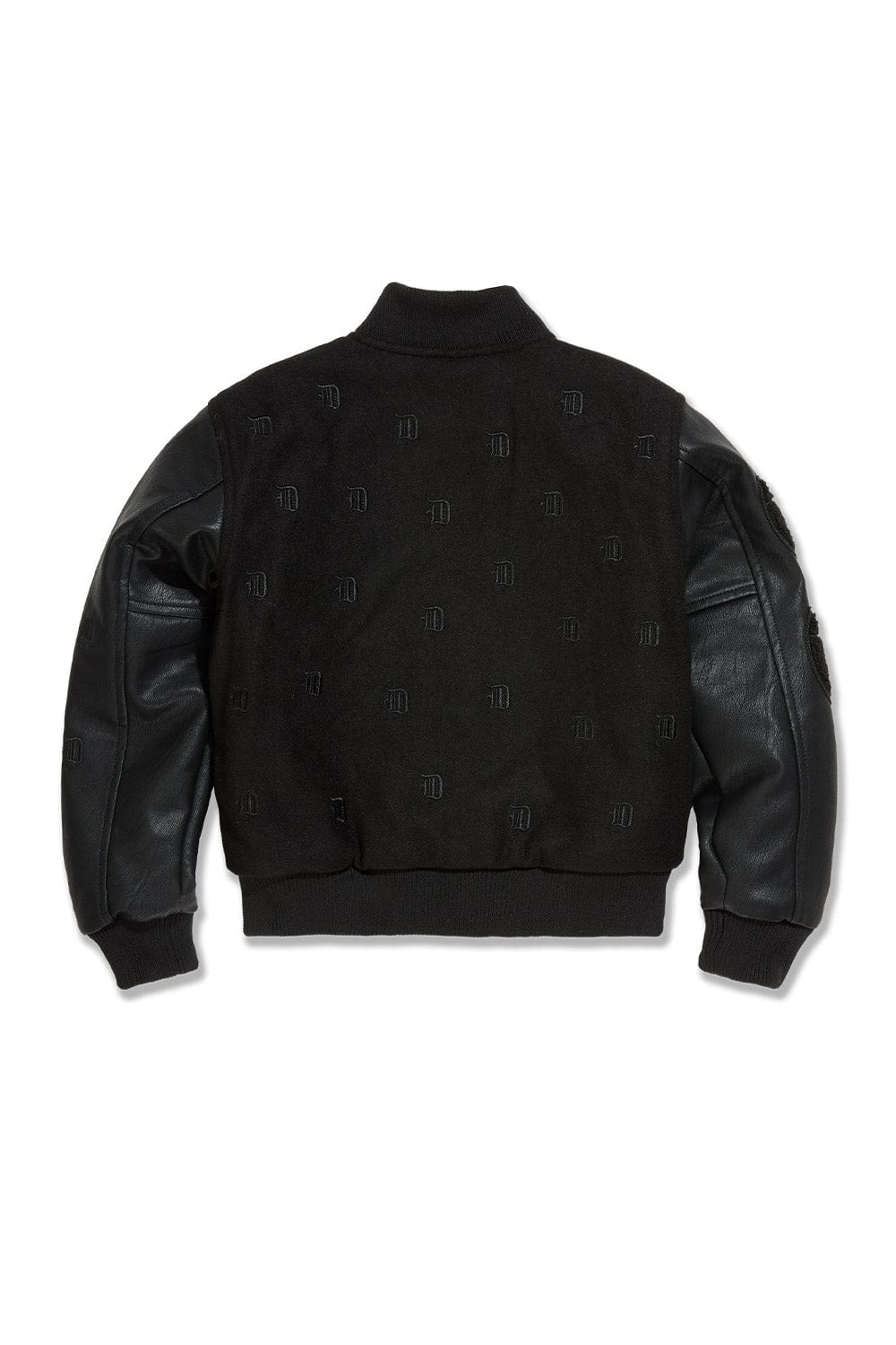JC Kids Kids 313 Varsity Jacket (Blackout)