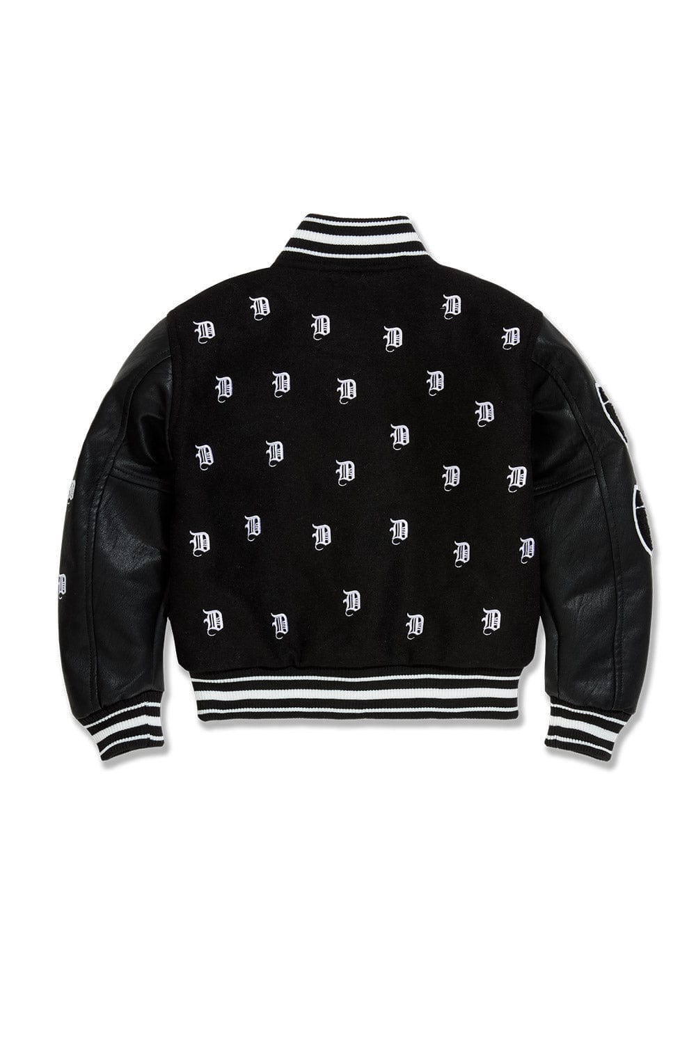 JC Kids Kids 313 Varsity Jacket (Black)
