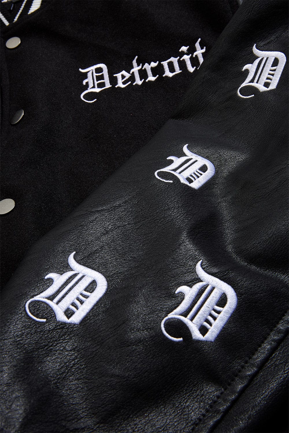 JC Big Men Big Men's 313 Varsity Jacket (Black)