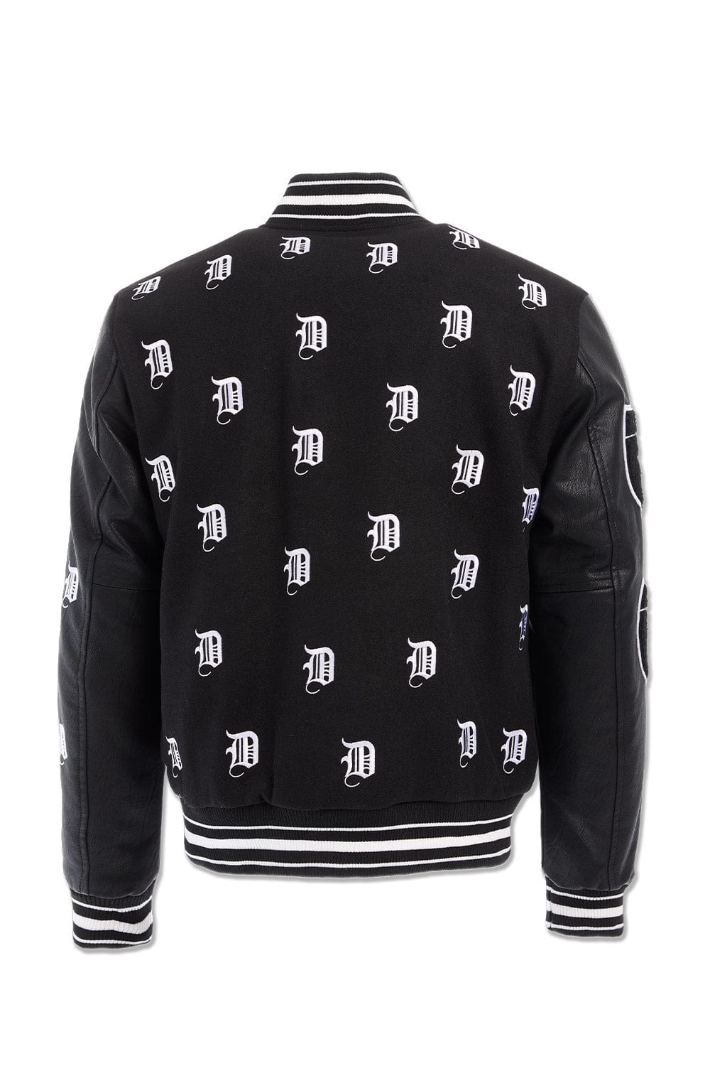JC Big Men Big Men's 313 Varsity Jacket (Black)