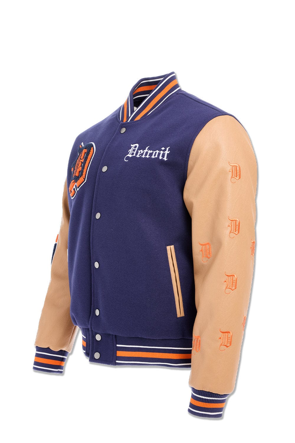 JC Big Men Big Men's 313 Varsity Jacket (Tigers)