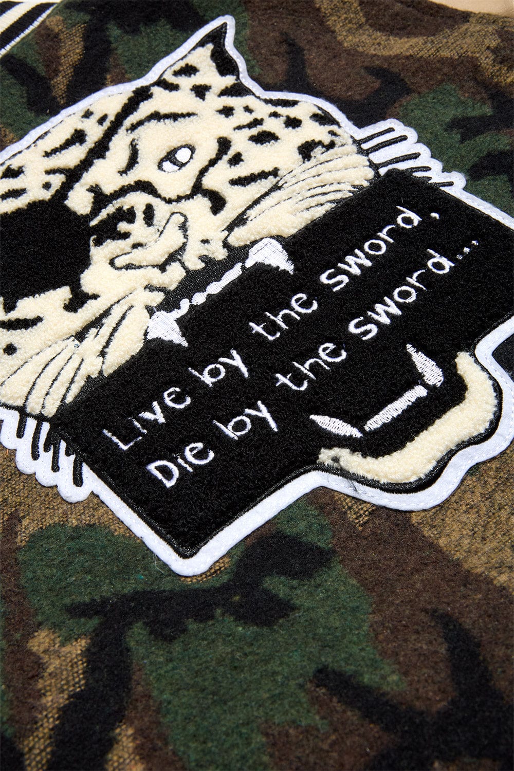 JC Kids Kids Life of Vice Varsity Jacket (Vintage Camo)