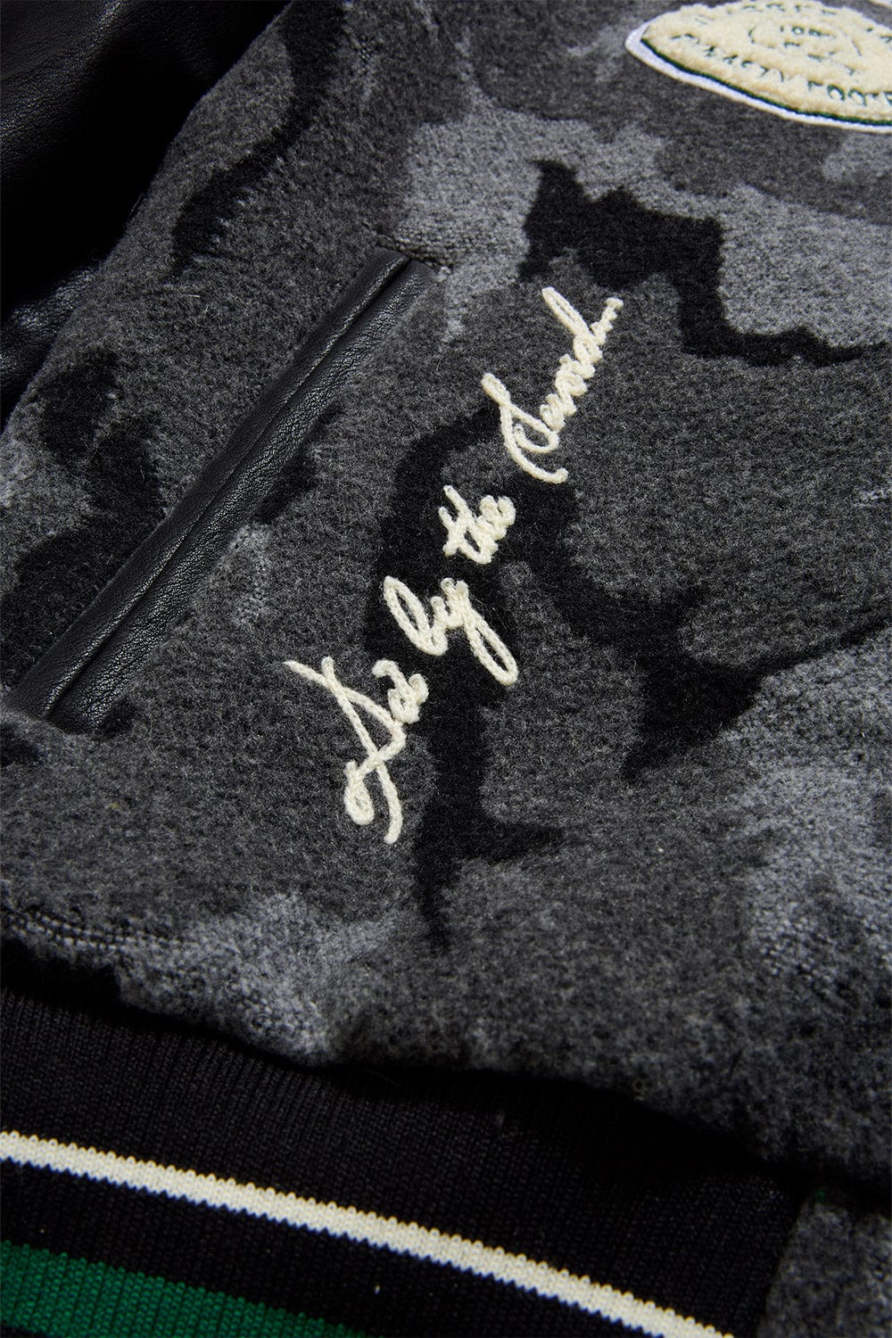 Jordan Craig Life of Vice Varsity Jacket (Black Camo)
